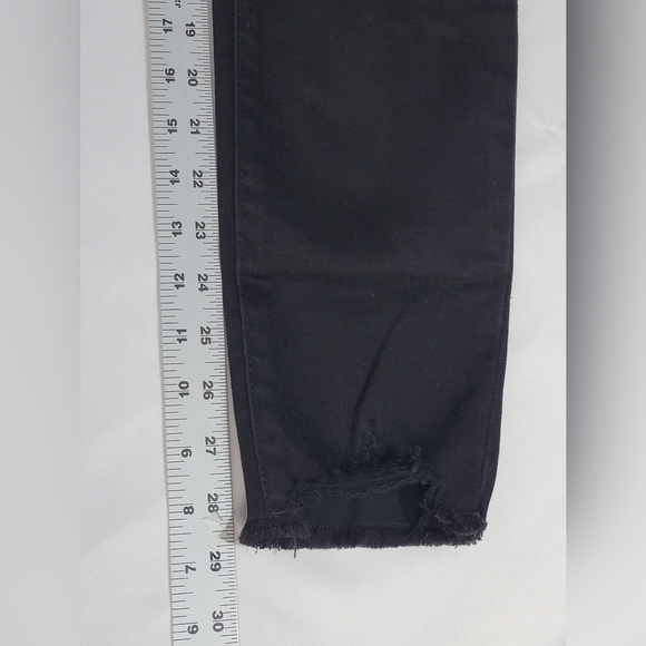 Isabel Maternity by Ingrid & Isabel Skinny Entubado Black Maternity Jean Size 6 - Picture 7 of 15